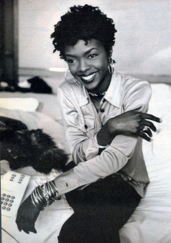 ohitsthe90s:   Lauryn Hill, Spin Magazine, 1997. Photo: Terry