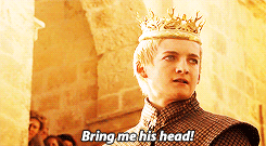 previouslysirlestrange:  Joffrey turned back to the crowd and