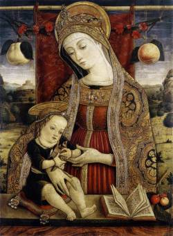 phassa:  Crivelli - Madonna And the Child  (Carlo Crivelli, 1435