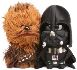  Peluches de Star Wars yo tengo el dark vader *-* 