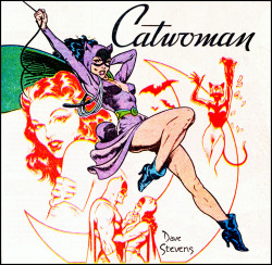 vintagegal:  Catwoman by Dave Stevens (1985) 