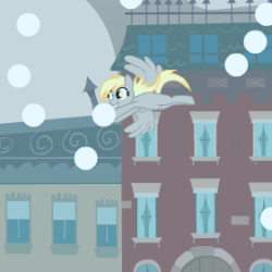fanmlp:  Derpy Snow Globe by *BetweenFriends CLick click click!