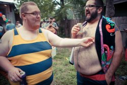 sachubbear:  From the Eastside Homo Hop in Austin last weekend.