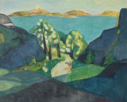 peira:  Thorbjørn Lie-Jørgensen:  Sol over Nødingen (1952)