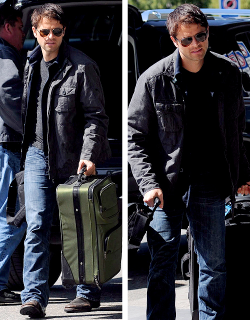 Misha Collins heads home to LA - April 20thMisha Collins said