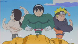Of COURSE, Neji is the only one shirtless.  Fuck that.  UZUMAKI