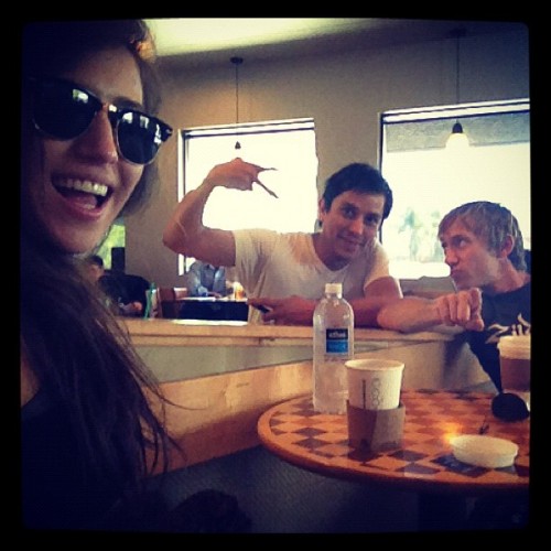 Starbucks pit stop. #coachella (Taken with instagram)