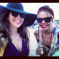 My Kelly is here! (Taken with Instagram at Coachella 2012 Weekend
