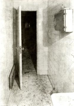 deadsunflower-blog:Antonio López, Bathroom (1969).