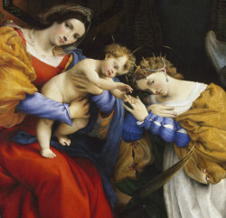 Lorenzo Lotto, Mystic marriage of S. Catherine and the donor