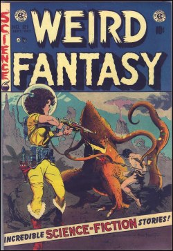 vitazur:  Weird Fantasy #21, September 1953. Cover art by Frank