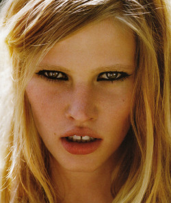 Lara Stone by Alasdair McLellan for i-D November 2008