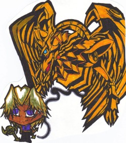 marslstar:  Marik and his Winged Dragon of Ra =)