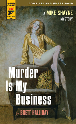 vitazur:  Murder is my business by Brett Halliday. Illustration