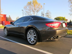 car-spotting:  The Target: Maserati GranTurismo (produced 2007-present).