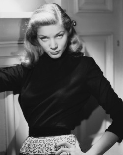 historiful: Actress Lauren Bacall (b. 1924), date unknown.