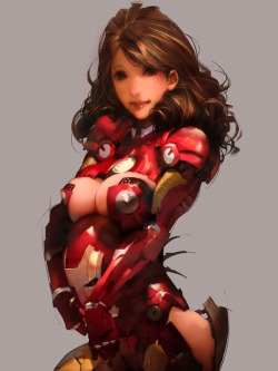 Iron Girl. THERE’S a superhero I can get behind!