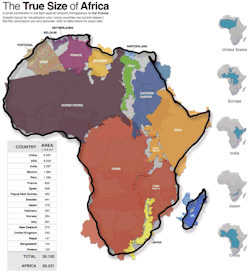 pluralisms:  yoctavias:  erikangstrom:  The scale of Africa on