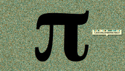 awrrex-stein:  numberrr:  The first 4,000,000 digits of Pi, visualized