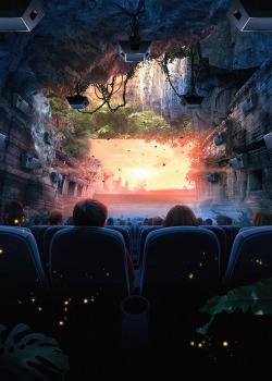 mydarkenedeyes:  Fantasy Theater by Andreas Rocha  