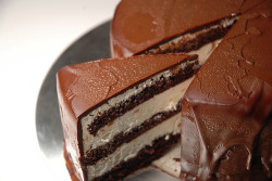 sweetalchemy:  foodiefied:  Chocolate Cappuccino ICe Cream Cake