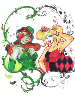 fyeahpoisonivy:  [Image: A full color illustration of DC comics