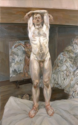 re-views:  Lucian Freud - Two Men in the Studio 