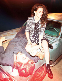  Garrett Hedlund and Kristen Stewart | Jalouse, May 2012 