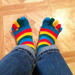 Luv my #ToeSocks (Taken with instagram)