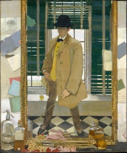 peira:  William Orpen:  Self-Portrait (c.1910) via The Metropolitan