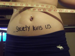 sens4tion:  sens4tion: My belly ring looks infected :( but yeah,