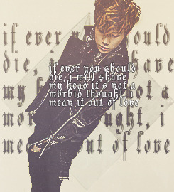 svvinburne:  Sunggyu ✕ Blind Pilot lyrics because two beautiful