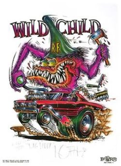 inidanlarry:  One of Ed Roth’s drawing that Indian Larry used