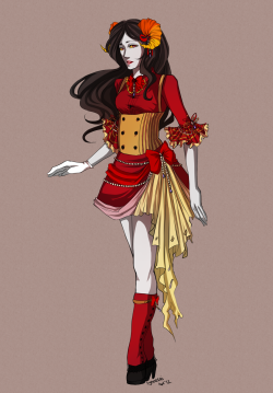 synnesai:  Aradia in…Some fashion clothes! Idk what to call