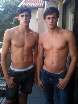 dudes-on-demand:  Jordan & Zac Stenmark