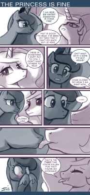 askprincessmolestia:  “I should have known!” ~ Luna  Awww