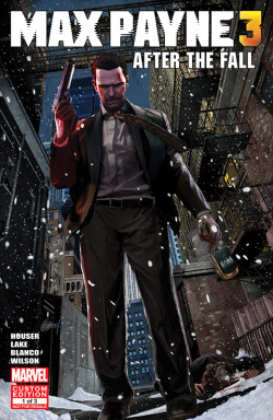 gamefreaksnz:  Rockstar reveals cover for Max Payne 3 comic 