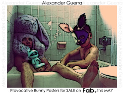  PROVOCATIVE BUNNY POSTERS - FOR SALE, EXCLUSIVELY ON Fab.com