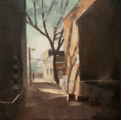 cjeremyprice:  a smaller one, 12x12. an alley south of st. catherines