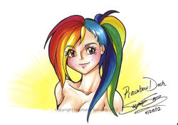 werd10101:  Rainbow Dash by ~StephSpensley 