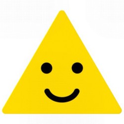 joshuadouglas:  YACHT #triangle #smile #face #YACHT (Taken with