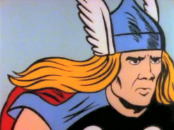 rockstarninja:  is it just me or is Thor channeling some serious Nicolas Cage here. 