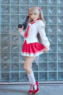 cosplaygirl:  Kipi＇s COSPLAY - Riko Mine (2012/05/03) - CosRain.Com