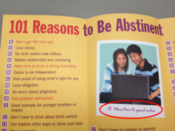  101 Reasons to Be Abstinent: #18 more time to spend online 