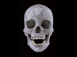  human skull recreated in platinum and adorned with 8,601 diamonds