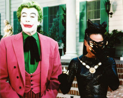 Cesar Romero and Eartha Kitt  no disrespect to heath ledger but