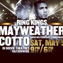 murdaavenuee:  #COTTO #MAYWEATHER Tonight join me as I will be