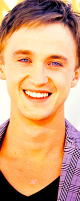  Who gave you permission to be this perfect?✖ Tom Felton 