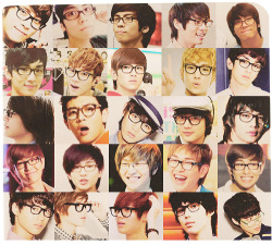 kim-jongin:  shinee x glasses 