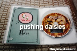  Things I adore: Pushing Daisies  I really love how the insert